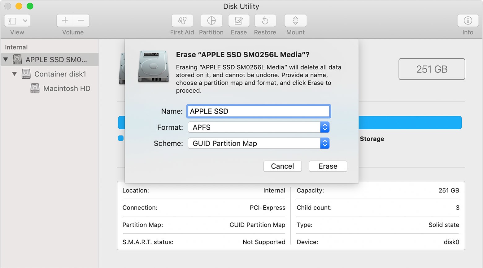 How To Format An Ssd Internal Drive For Mac