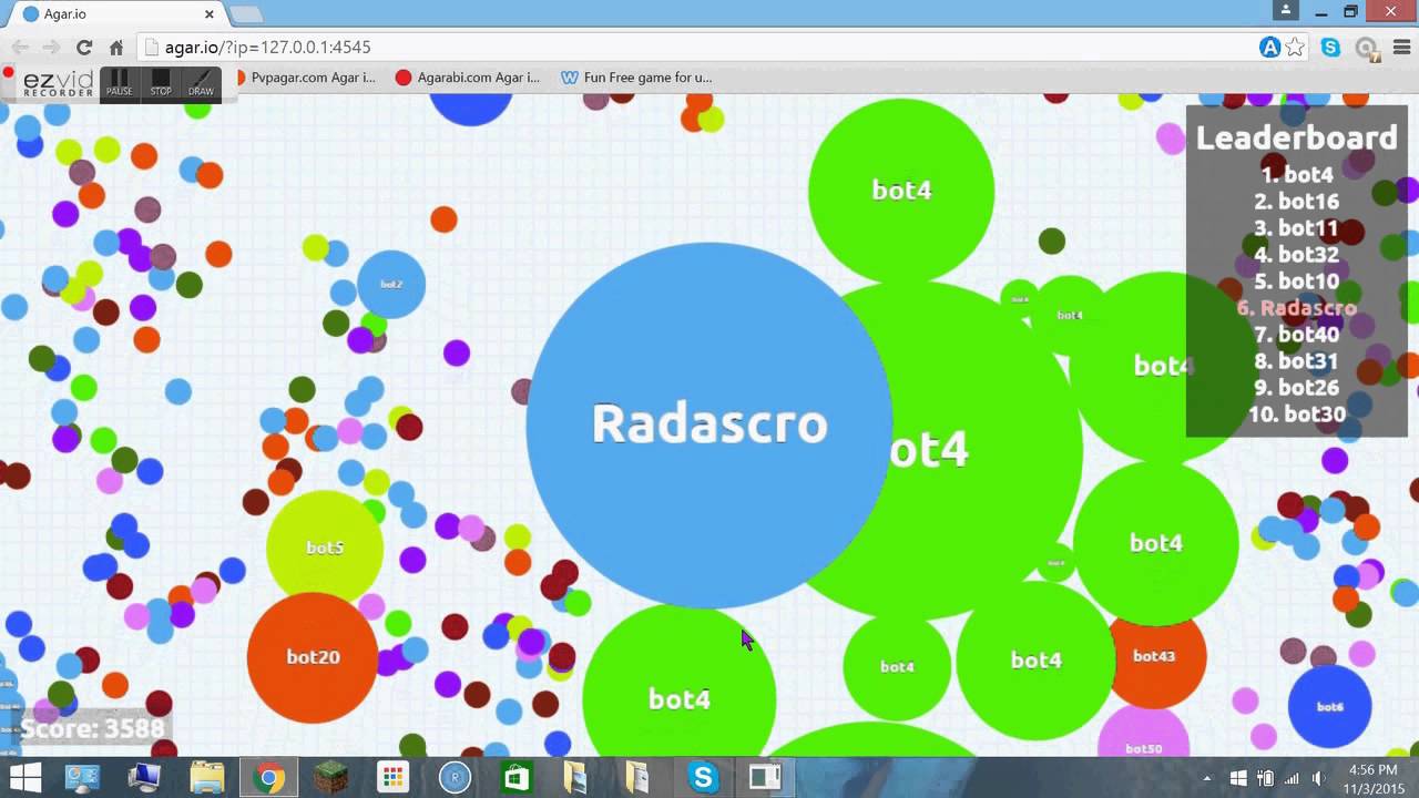 Agar.io Private Server With Bots For Mac